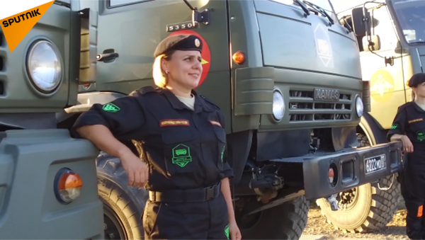 俄罗斯女兵队将首次参加“汽车装甲装备大师”比赛 - 俄罗斯卫星通讯社