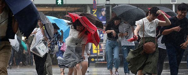 台风掠过日本 - 俄罗斯卫星通讯社