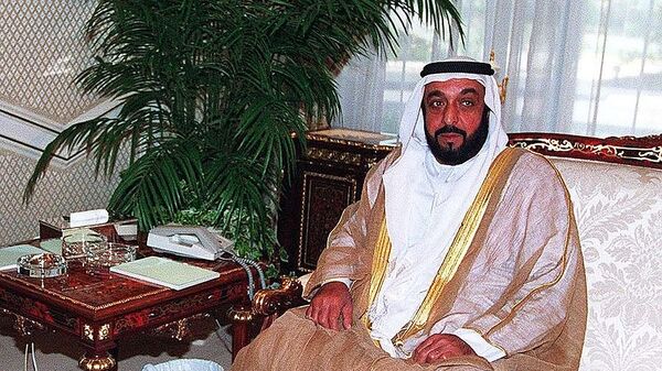 阿聯酋前總統哈利法·本·扎耶德·阿勒納哈揚 - 俄羅斯衛星通訊社