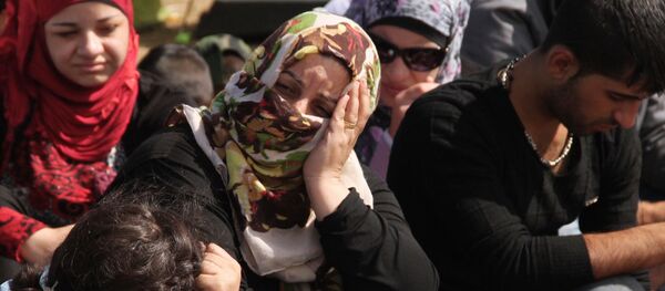 Беженцы на сербско-венгерской границе - 俄羅斯衛星通訊社