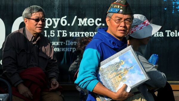 赴俄中国游客流量增长20% - 俄罗斯卫星通讯社