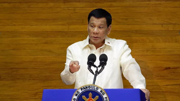 Philippine President Rodrigo Duterte - 俄羅斯衛星通訊社