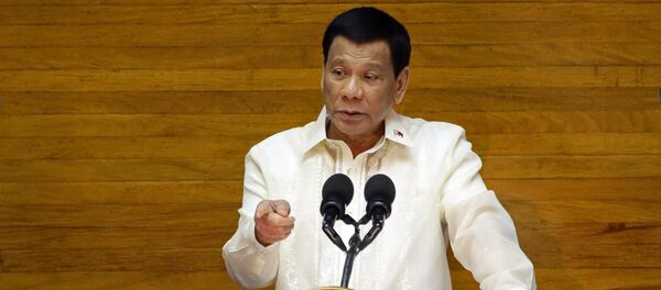 Philippine President Rodrigo Duterte - 俄羅斯衛星通訊社