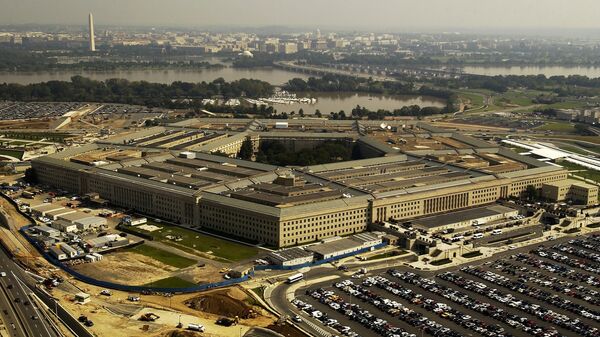 Aerial view of the Pentagon from the south parking lot - 俄羅斯衛星通訊社