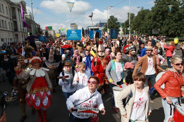 葉卡捷琳堡世界木偶狂歡節 - 俄羅斯衛星通訊社