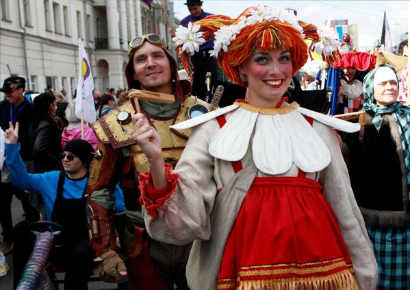 叶卡捷琳堡世界木偶狂欢节 - 俄罗斯卫星通讯社