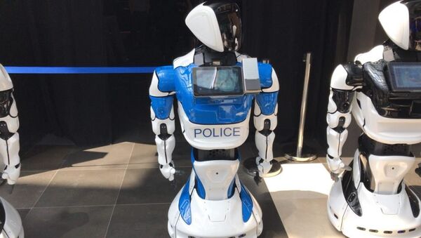 PromoBot公司新品：警用机器人 - 俄罗斯卫星通讯社