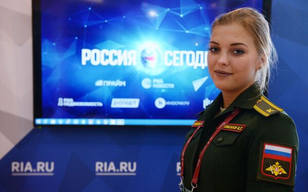 軍隊-2018論壇上的今日俄羅斯國際新聞通訊社展台 - 俄羅斯衛星通訊社