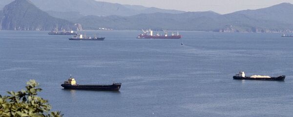 一艘从俄纳霍德卡拖往韩国的浮船坞在日本海沉没 - 俄罗斯卫星通讯社