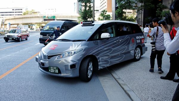 东京开展自动驾驶出租车载客测试 - 俄罗斯卫星通讯社