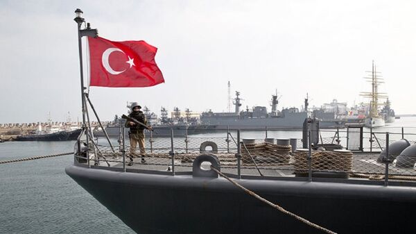 Корабль турецкого военно-морского флота - 俄罗斯卫星通讯社