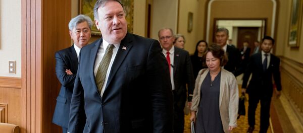 Госсекретарь США Майк Помпео в Пхеньяне - 俄罗斯卫星通讯社
