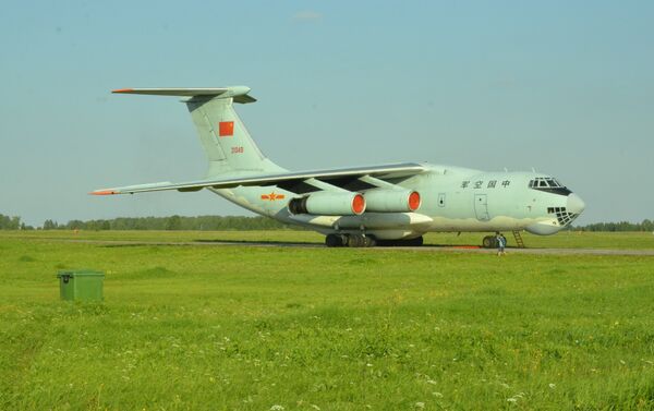印度空军展示了伊尔-76军用运输机 - 俄罗斯卫星通讯社