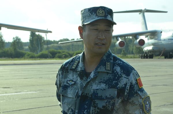 中国空军部队副指挥尹太东 中国空军部队副指挥尹太东 - 俄罗斯卫星通讯社