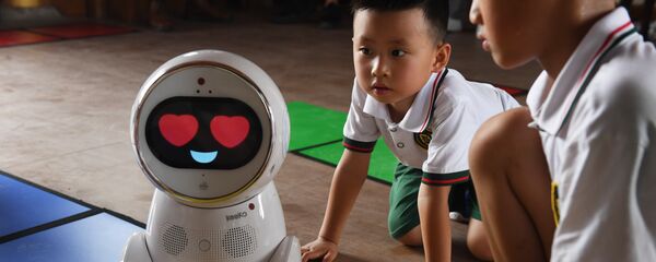 中国幼儿园出现了机器人老师 - 俄罗斯卫星通讯社