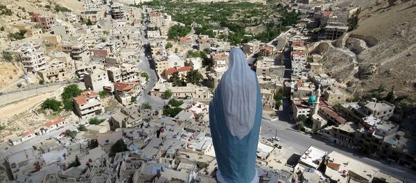 叙利亚马罗拉东正教堂修复工作开始 叙利亚马罗拉东正教堂修复工作开始 - 俄罗斯卫星通讯社