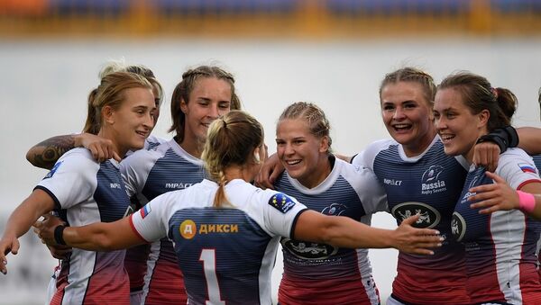 俄罗斯七人制橄榄球女队击败法国成为欧洲冠军 - 俄罗斯卫星通讯社