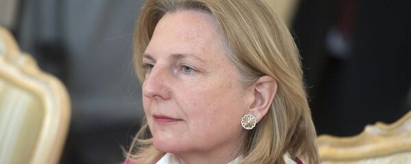 奥地利外长因间谍丑闻取消访俄 奥地利外长因间谍丑闻取消访俄 - 俄罗斯卫星通讯社