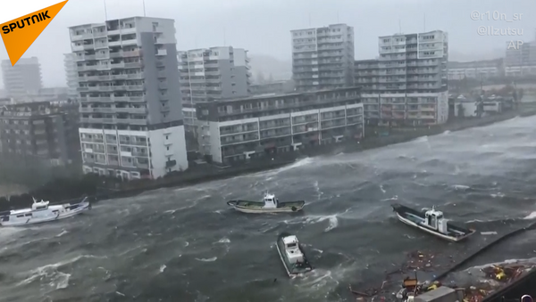 日本，颱風 - 俄羅斯衛星通訊社