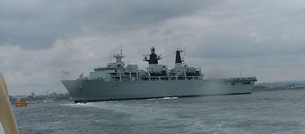 英國軍艦進入南海，試探中英關係的牢固性 - 俄羅斯衛星通訊社