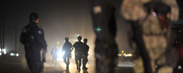 Мексиканская полиция на месте преступления - 俄罗斯卫星通讯社