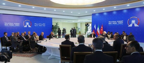 俄土伊领导人峰会 俄土伊领导人峰会 - 俄罗斯卫星通讯社