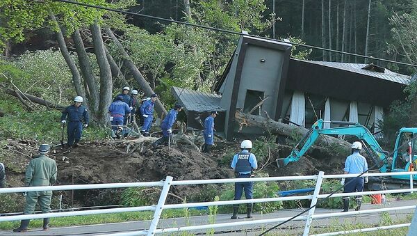 日本政府：北海道地震死亡人數升至21人 - 俄羅斯衛星通訊社