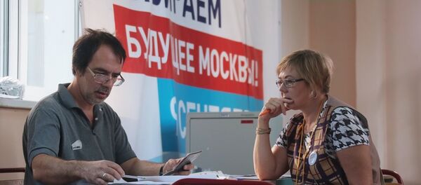 莫斯科市長選舉活動 莫斯科市長選舉活動 - 俄羅斯衛星通訊社
