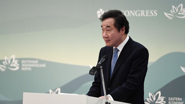 韓總理：首爾希望擴大對俄羅斯製造業投資 - 俄羅斯衛星通訊社