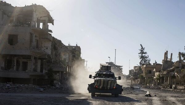 叙民主力量开始进攻叙东北部IS残余势力 - 俄罗斯卫星通讯社