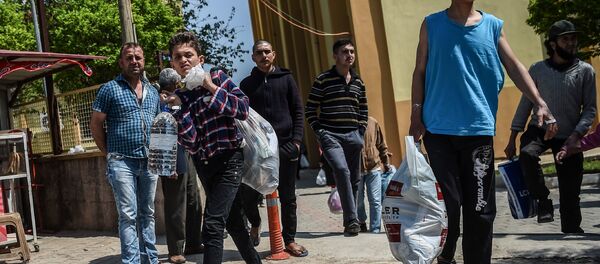 疑似化武攻击受害者 - 俄罗斯卫星通讯社