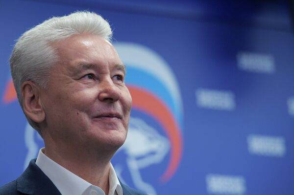 莫斯科市长谢尔盖·索比亚宁 - 俄罗斯卫星通讯社