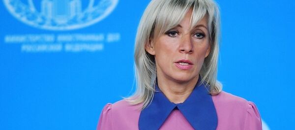 俄羅斯外交部新聞發言人瑪麗亞·扎哈羅娃 - 俄羅斯衛星通訊社