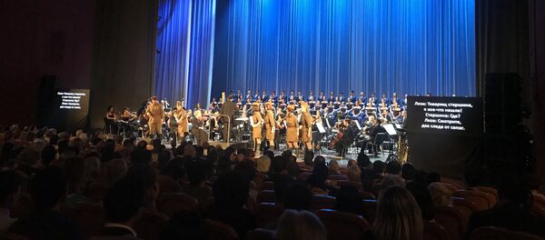 中國歌劇《這裡的黎明靜悄悄》(音樂會版)在俄上演 中國歌劇《這裡的黎明靜悄悄》(音樂會版)在俄上演 - 俄羅斯衛星通訊社