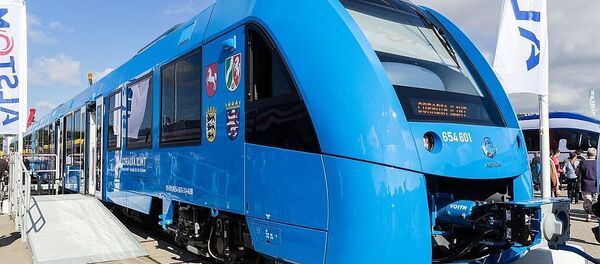 以氫燃料電池Coradia iLint驅動的火車 - 俄羅斯衛星通訊社
