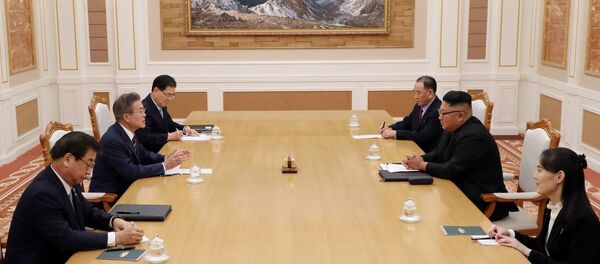 Переговоры лидеров Северной и Южной Кореи - 俄罗斯卫星通讯社