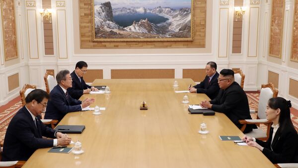 Переговоры лидеров Северной и Южной Кореи - 俄罗斯卫星通讯社