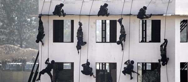 中国训练尼泊尔军人如何反恐与应对自然灾害 中国训练尼泊尔军人如何反恐与应对自然灾害 - 俄罗斯卫星通讯社