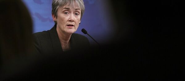 美国空军部长希瑟·威尔逊德 美国空军部长希瑟·威尔逊德 - 俄罗斯卫星通讯社