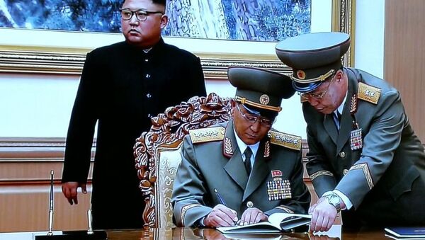朝韩两国防长签署军事协议 - 俄罗斯卫星通讯社