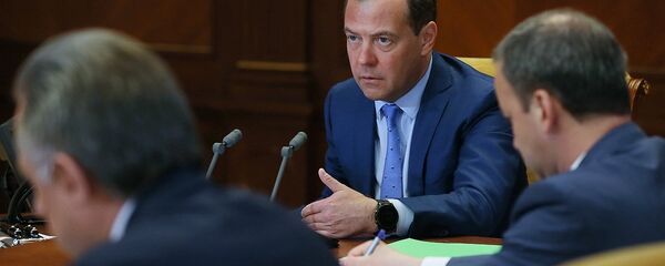 俄羅斯總理梅德韋傑夫 - 俄羅斯衛星通訊社