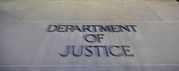 The Department of Justice headquarters building in Washington The Department of Justice headquarters building in Washington - 俄羅斯衛星通訊社