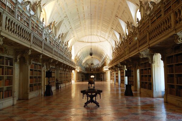 葡萄牙的馬夫拉宮圖書館 - 俄羅斯衛星通訊社