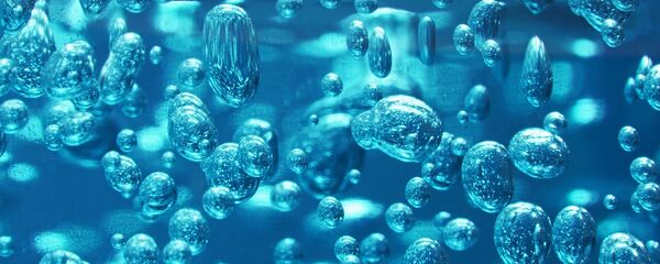 Air bubbles in the water Air bubbles in the water - 俄罗斯卫星通讯社