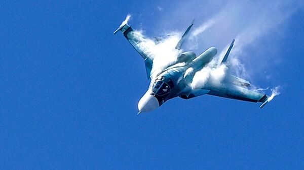 俄一架苏-34歼击机坠毁，机组人员弹射逃生获救 - 俄罗斯卫星通讯社