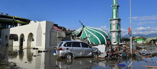 Последствия землетрясения в Индонезии - 俄罗斯卫星通讯社