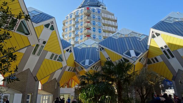 Комплекс из домов-кубов в Роттердаме и Хелмонде - 俄羅斯衛星通訊社