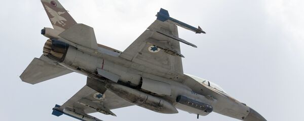 Истребитель израильских ВВС F-16 D Истребитель израильских ВВС F-16 D - 俄羅斯衛星通訊社