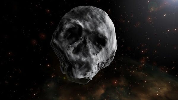 類似人類頭骨形狀的小行星正在接近地球 - 俄羅斯衛星通訊社