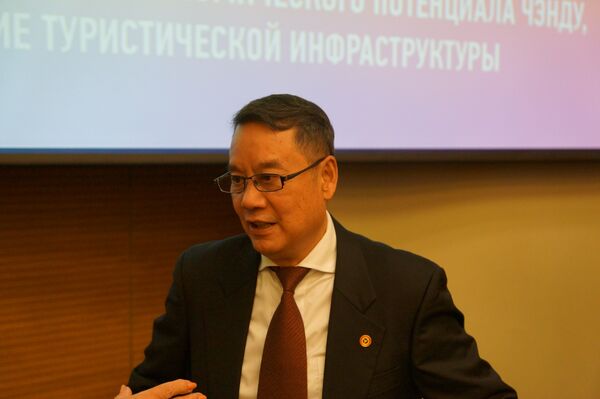 中國能源工程集團公司公司第一副總經理李陽 - 俄羅斯衛星通訊社